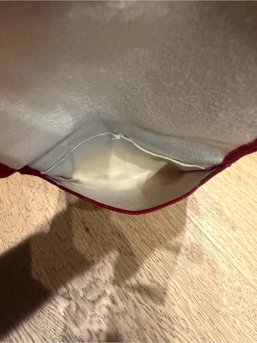 Cartier Red and Cream Leather Travel Watch Pouch - Picture 6 of 10